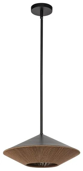 Alora Mood ALM-DAPHNE-P-L-MB - Luster na tyči DAPHNE 1xE27/60W/230V pr. 38,1 cm