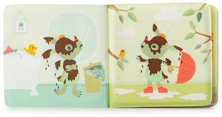 Lilliputiens - čarovná knižka do vane - dráčik Joe