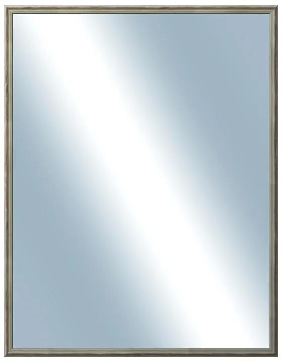 DANTIK - Zrkadlo v rámu, rozmer s rámom 70x90 cm z lišty Y-ka fialová linka (3129)