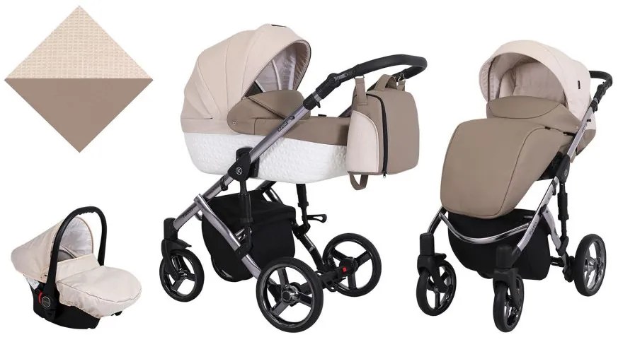 Kočík Kunert Tiaro Premium graphite frame 3v1 - 03