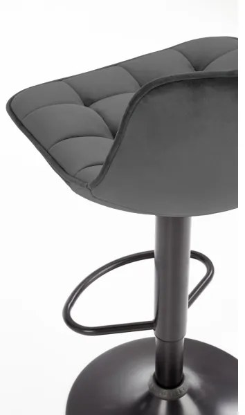 Barová stolička 106x43 cm antracit