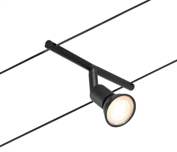 Paulmann 94446 - SADA 5xGU5,3/10W Bodové svietidlo SALT 230V čierna