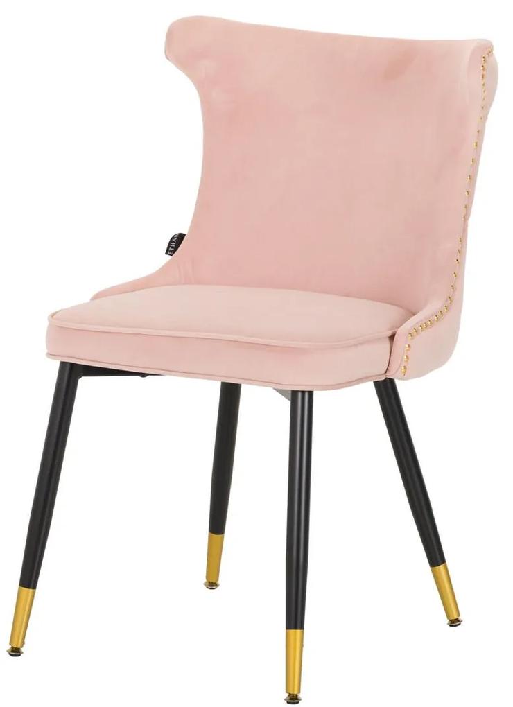 Stolička „Aspen Pink", 54 x 49 x 79 cm