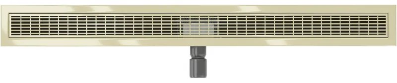 Mexen Flat M33 nerezový sprchový žľab 90 cm, zlatá, 1533090-15