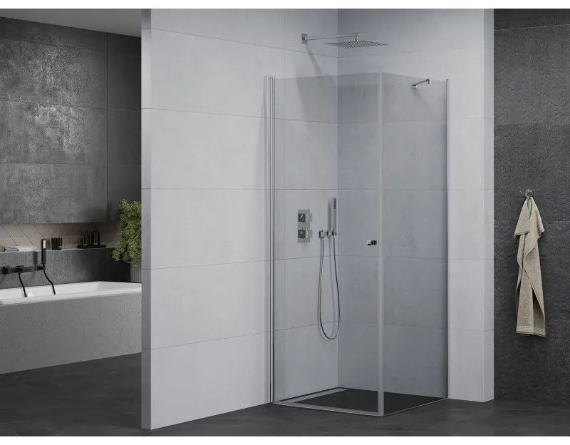 Mexen Pretoria sprchovací kút 70x70cm, 6mm sklo, chrómový profil-číre sklo, 852-070-070-01-00