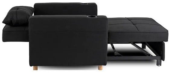 Kreslo JEREMY čierne