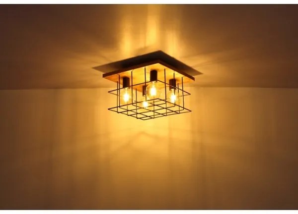 Globo 15530-4D - Stropné svietidlo MERRIL 4xE27/60W/230V