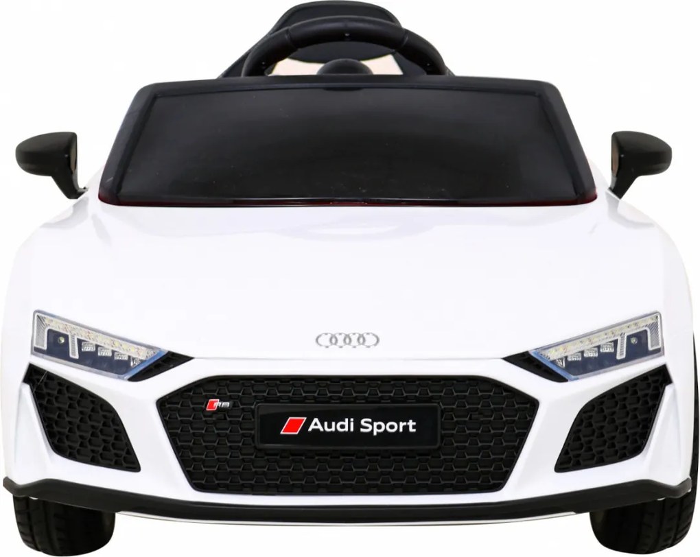 Ramiz Audi R8 LIFT batérie auto biela + diaľkové ovládanie