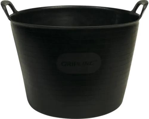 Záhradný kôš plastový Gripline 42 l čierny