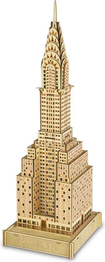 Dřevěné 3D puzzle Chrysler Building