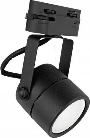 BERGE LED bodový reflektor pre žiarovku GU10, pohyblivý - čierny