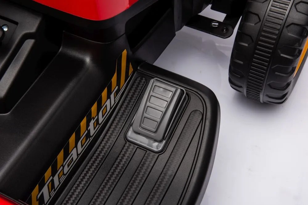 LEAN CARS Elektrický traktor BBH-030 červený
