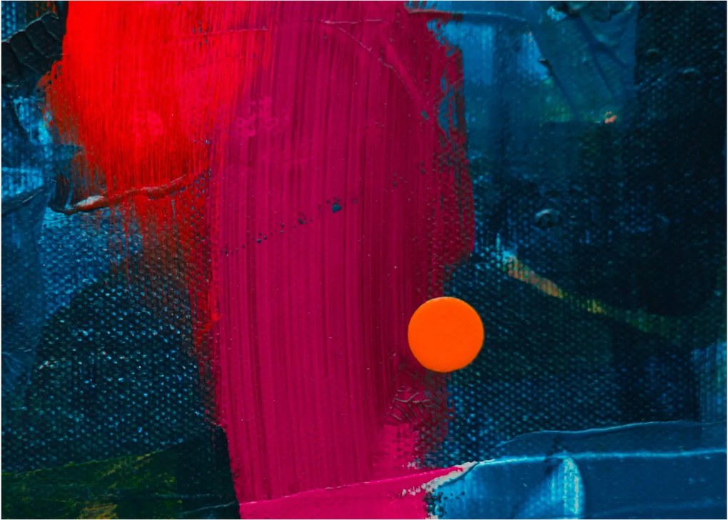 Obraz farby (70x50 cm)