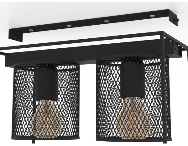 Eglo 43772 - Stropné svietidlo CATTERICK 2xE27/40W/230V