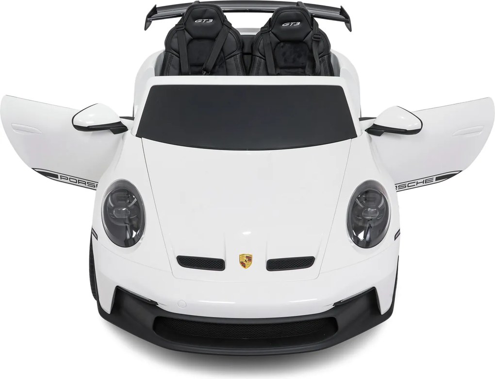 Ramiz Detské pretekárske auto Porsche 911 GT3 STRONG MP4 biele