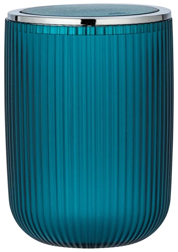 Modrý odpadkový kôš do kúpeľne Wenko Agropoli