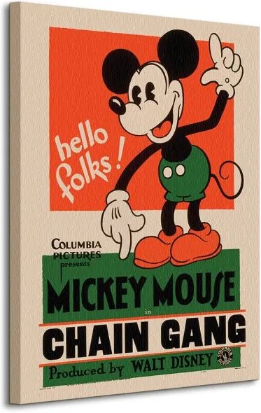 Obraz na plátne Disney Mickey Mouse (Chain Gang) 60x80cm WDC90765