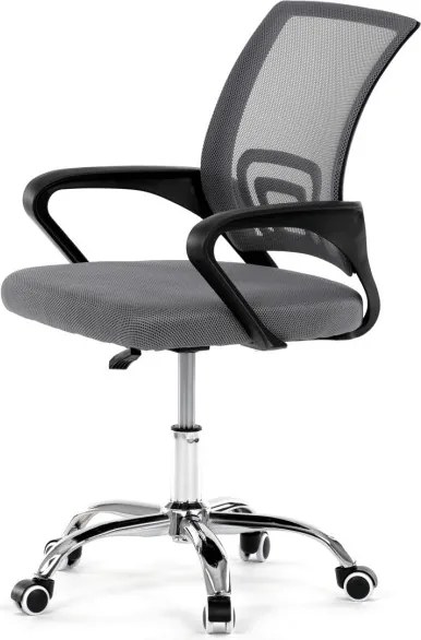Detská otočná stolička sivá KA-L103 GREY
