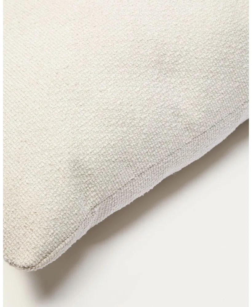 Krémový ženilkový vankúš na gauč Martina – Kave Home