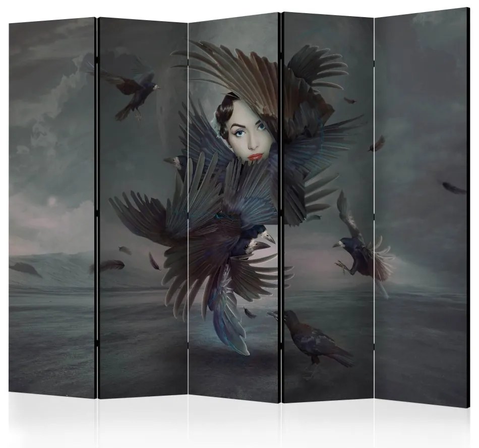 Artgeist Paraván - Covered in feathers [Room Dividers]
