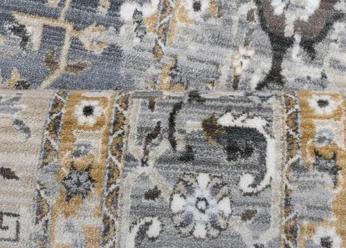 Koberce Breno Kusový koberec PRIME 601/silver, strieborná, viacfarebná,120 x 170 cm