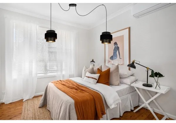 Luster na lanku NESS 2xE27/60W/230V pavúk čierna