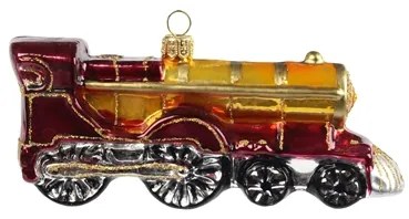 Vianočná dekorácia lokomotíva