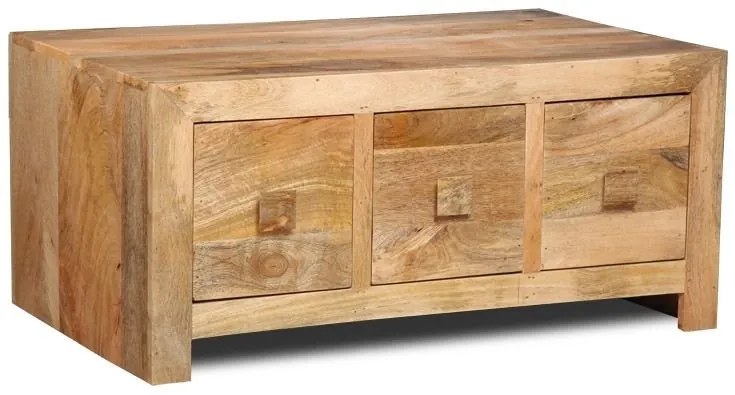 furniture-nabytek.cz - Konferenčný stolík masív z dreva mango 90x40x60