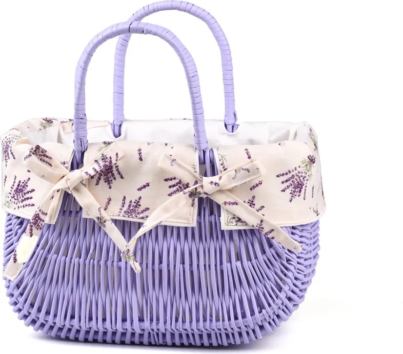 Prútená kabelka Bolso II.š. 30 x hl. 16 x v. 20/29(cm)