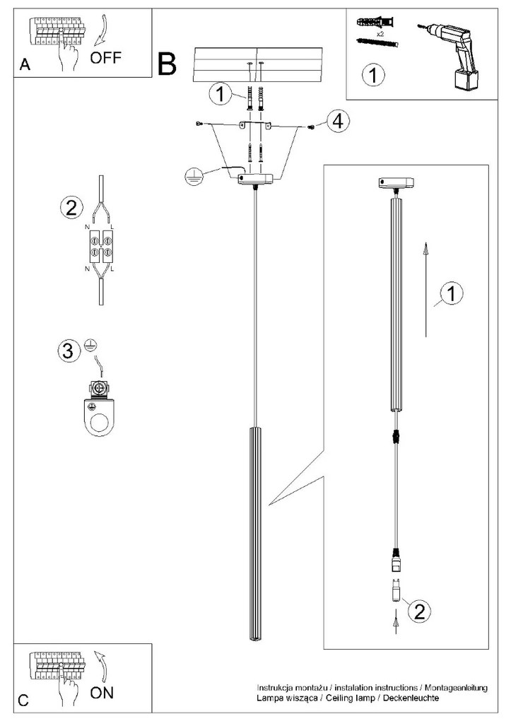 Závesné svietidlo Arche, 1x čierne kovové tienidlo