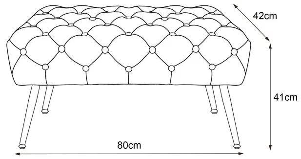 Taburetka MADRID fľaškovo zelená