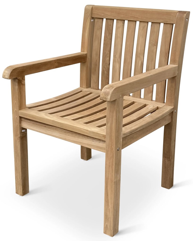 Noela Drevená záhradná stolička Kingsbury