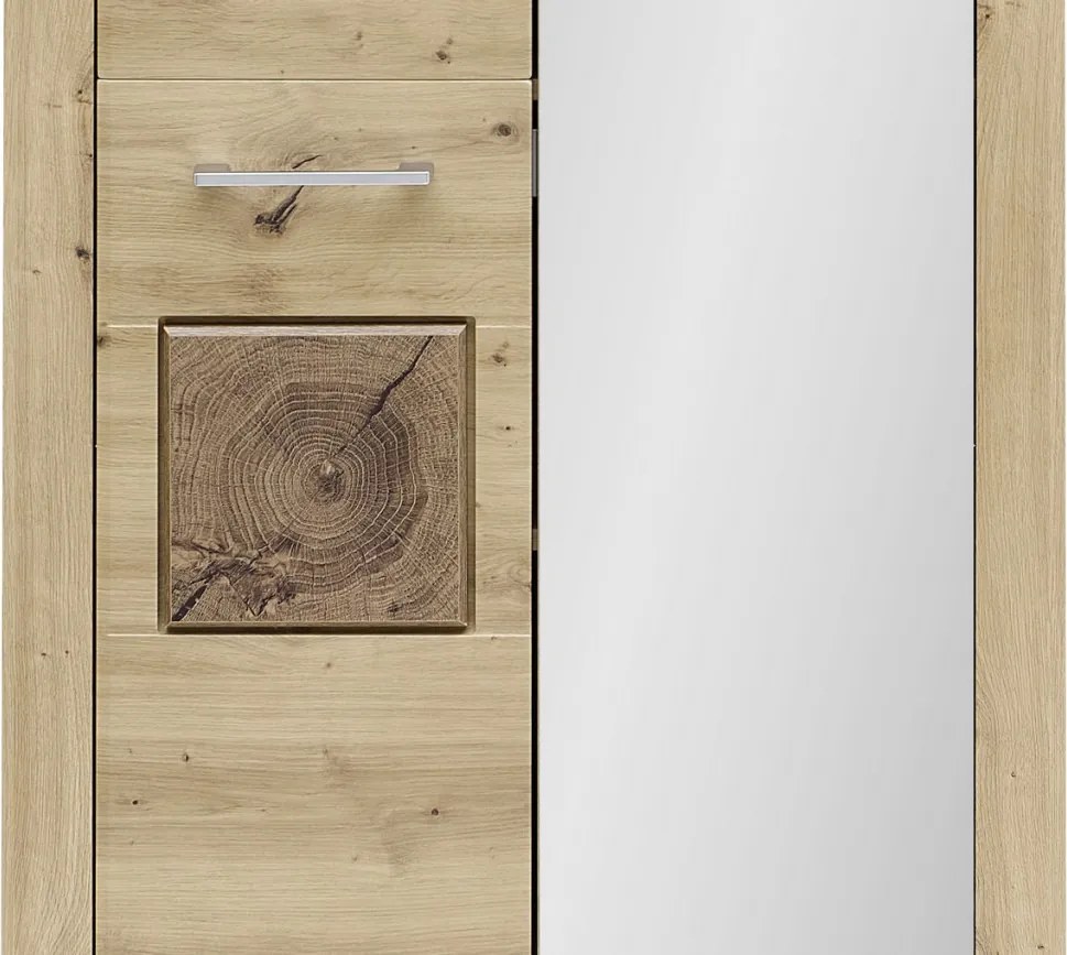 Predsieňová šatníková skriňa Tira, dub artisan