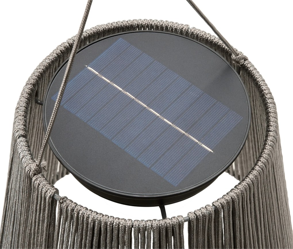 Solárny lampáš na batérie s držiakom na stôl