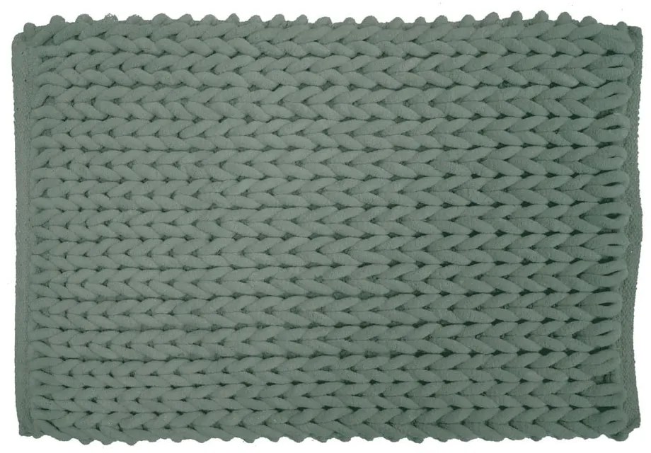 Zelená kúpeľňová predložka 50x80 cm Ariel – douceur d'intérieur