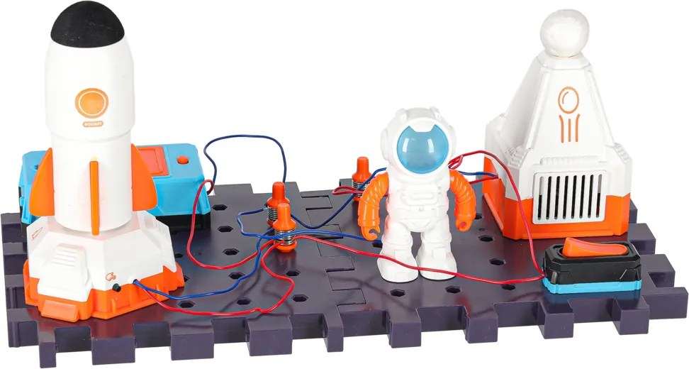KIK Vzdelávacia elektronická súprava Malý kozmonaut 8+