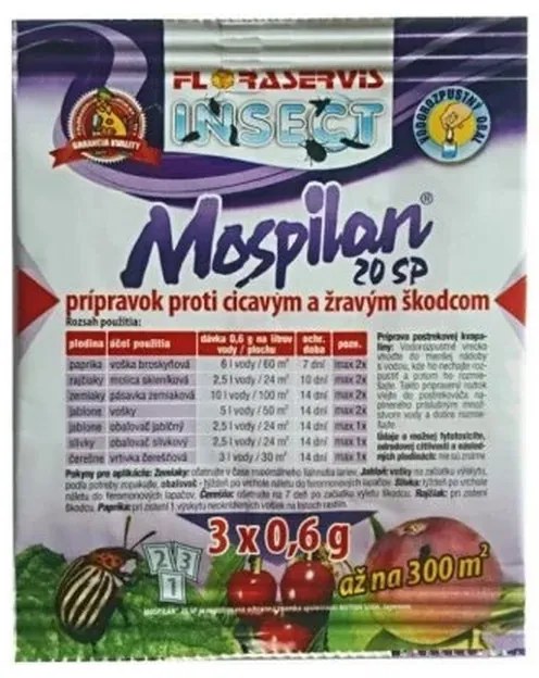 MOSPILAN 20SP - 3 x 0,6g FLOR - 2380018