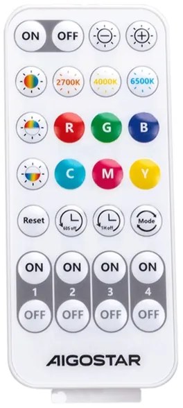 Aigostar - LED RGBW Stmievateľný luster na lanku MESH LED/8W/230V + DO