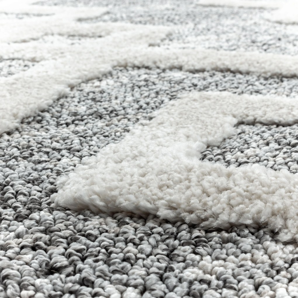 Ayyildiz Kusový koberec PISA 4704, Sivá Rozmer koberca: 80 x 250 cm