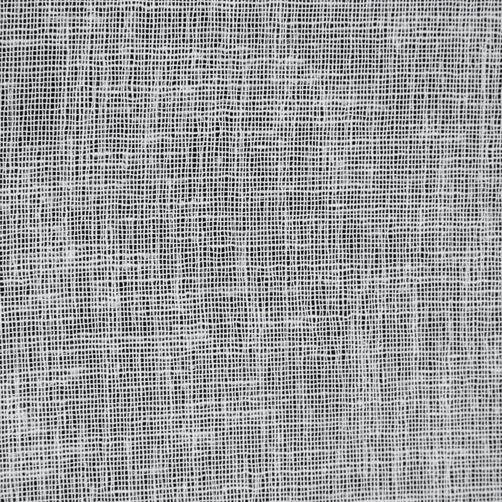 ZÁVES NA KRÚŽKOCH ANGELICA 140X250 CM BIELA