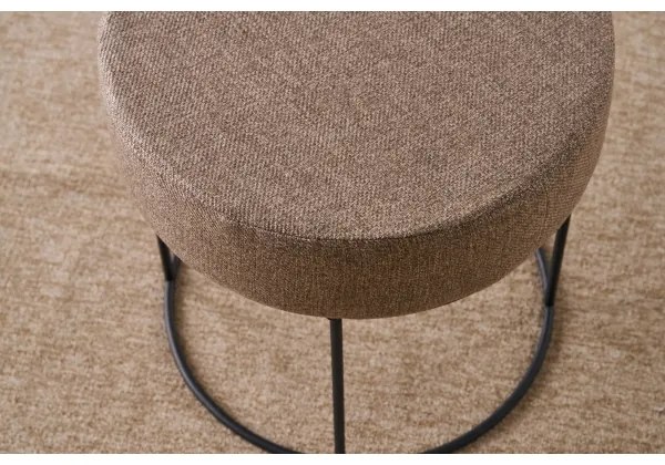 Taburet RELO pr. 40 cm hnedý