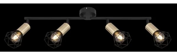 Globo 54802S-4AB - Bodové svietidlo XARA 4xE14/40W/230V