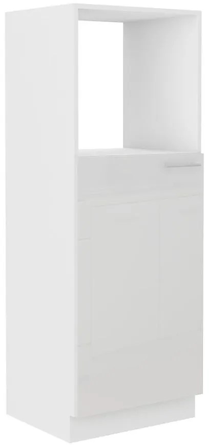 Kuchynská skrinka Lara 60dkpl-162 1f Bb Mdf biely lesk