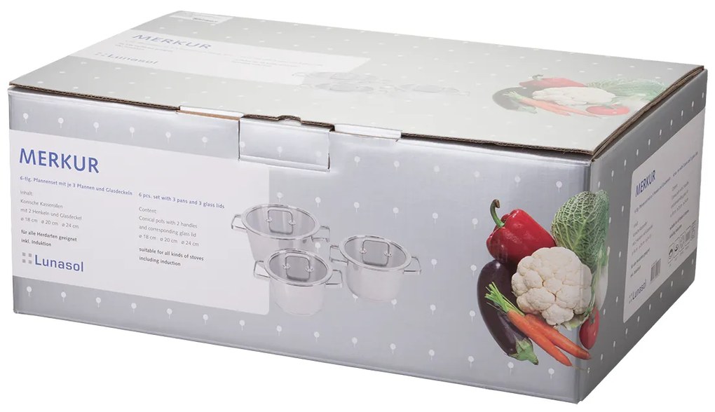 Set hrncov 6 ks - Merkur Lunasol - 600963