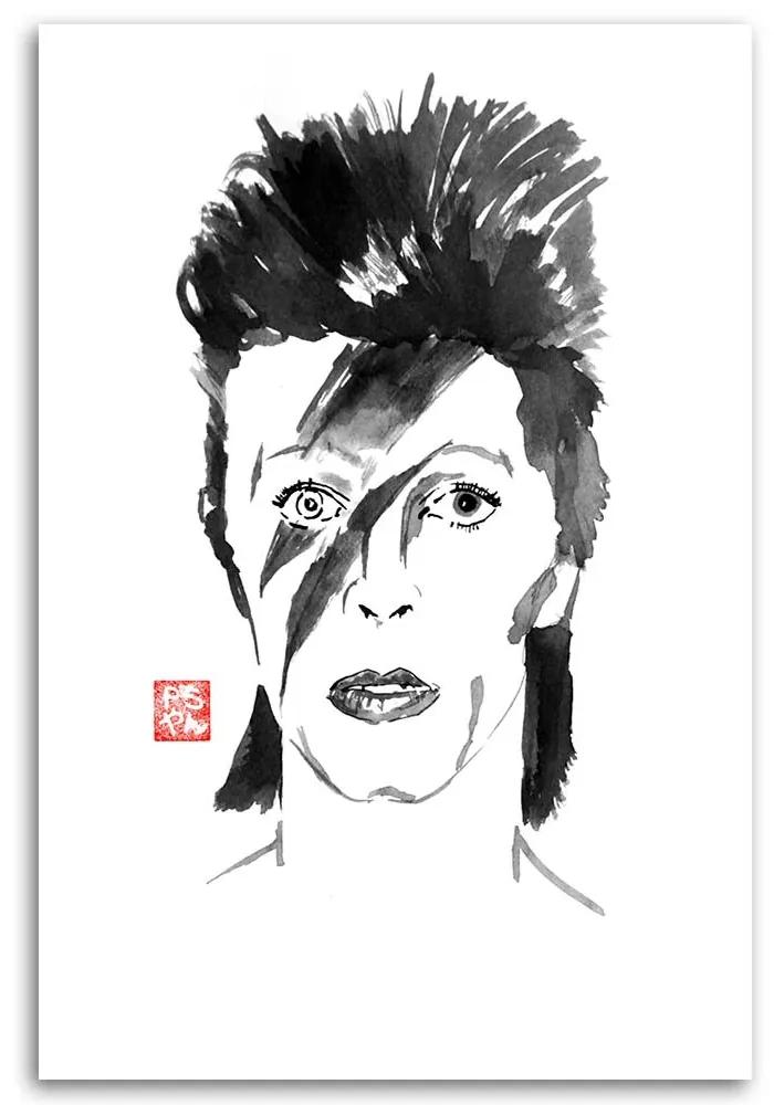 Gario Obraz na plátne Portrét Davida Bowieho - Péchane Rozmery: 40 x 60 cm