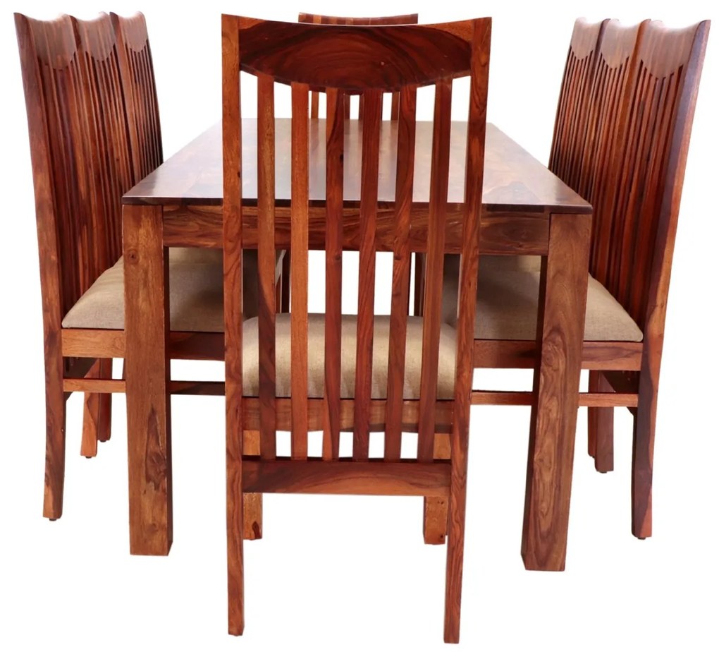 furniture-nabytek.cz - Jídelní sestava z masivu pro 8 osob z palisandr