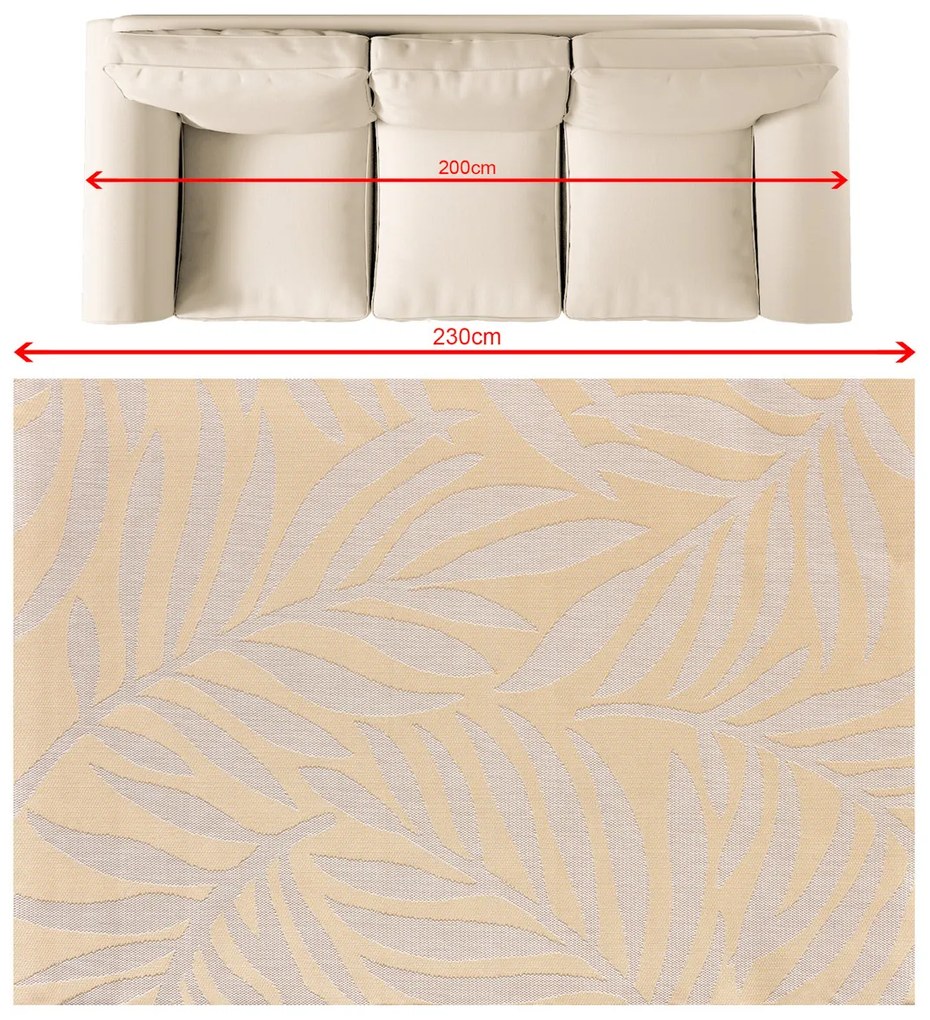 Koberec Avenna golden beige 160x230 cm