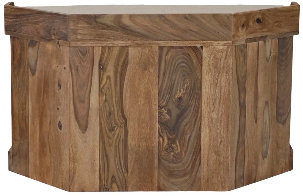 furniture-nabytek.cz - Rohový botník drevo palisander 105x60x40