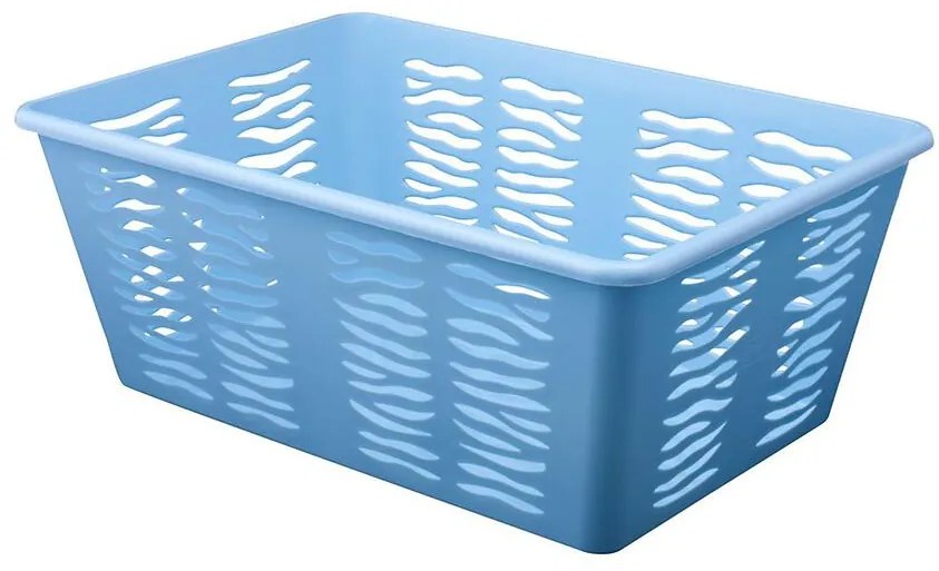 Košík Zebra modrý