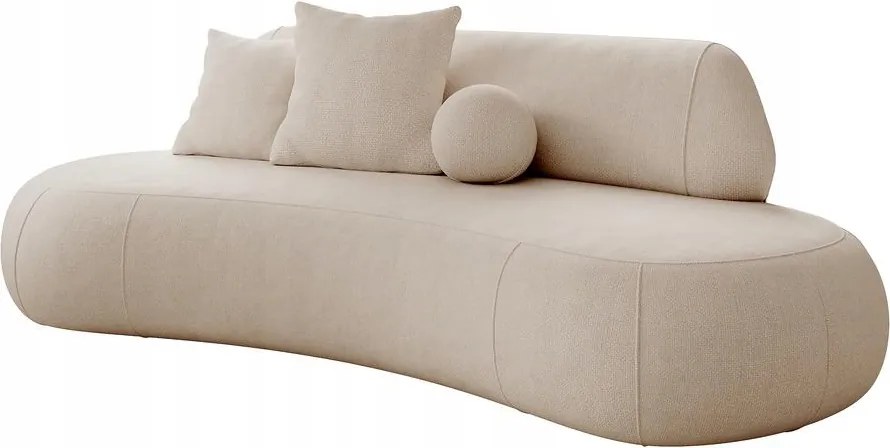 Pohovka trojsedačka Bally (béžová čierna)